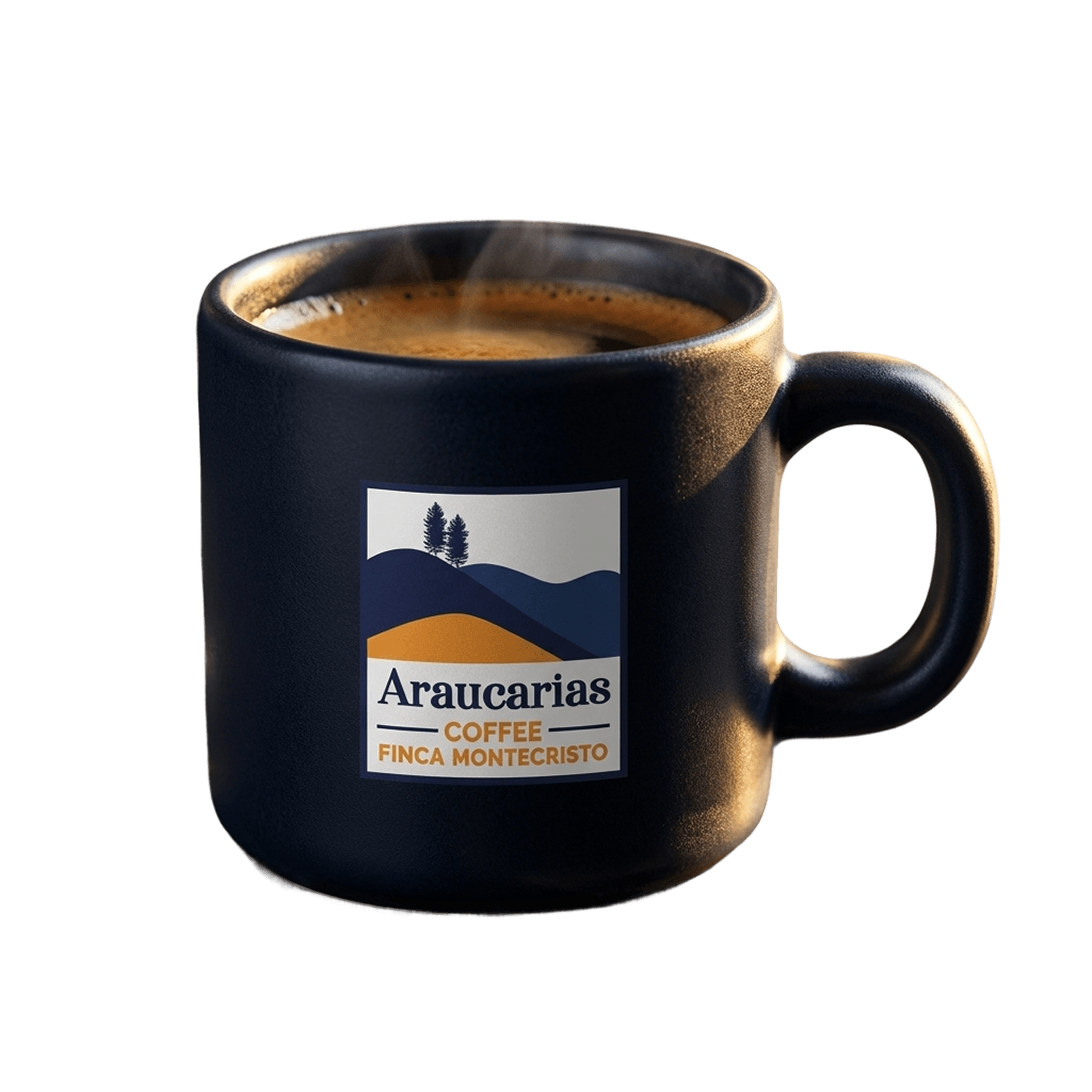 Araucarias Coffee cup filled with coffee